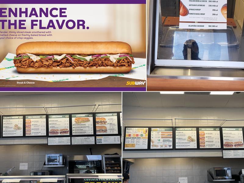 Subway Menu