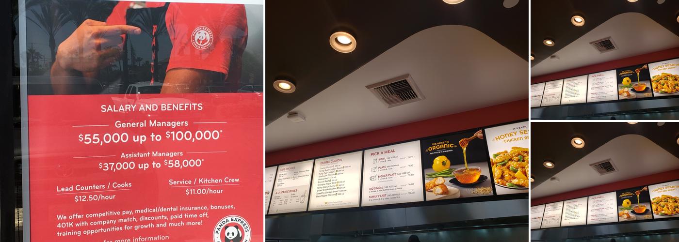 Panda Express Menu
