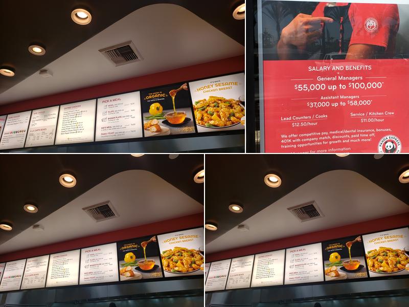Panda Express Menu