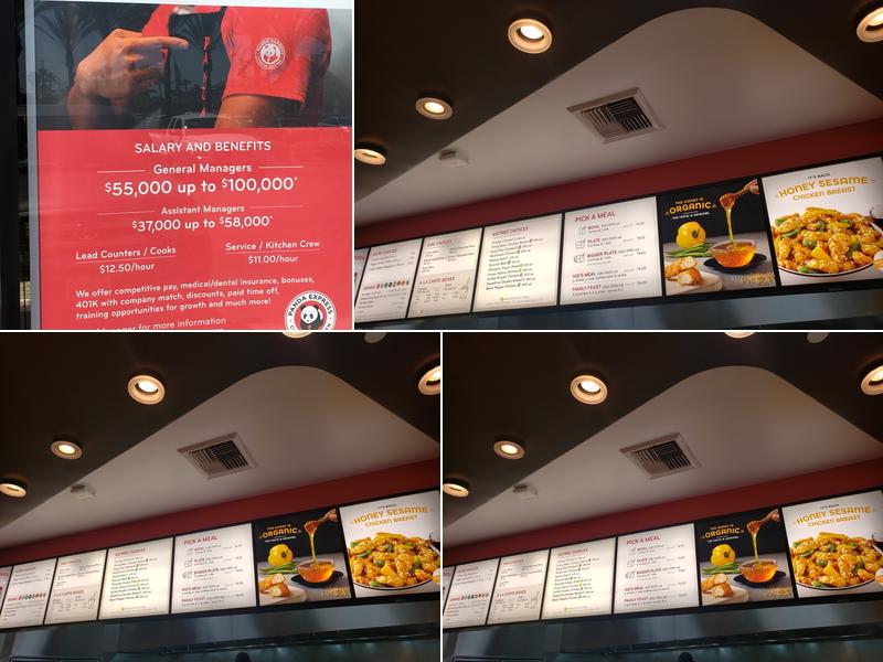 Panda Express Menu