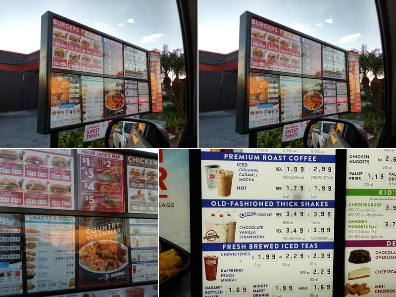 Jack In The Box Menu