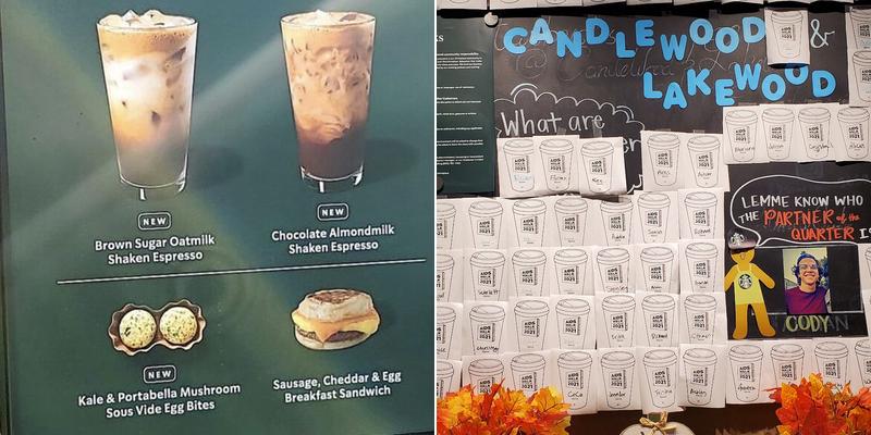 Starbucks Menu