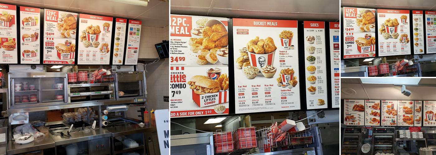 KFC Menu