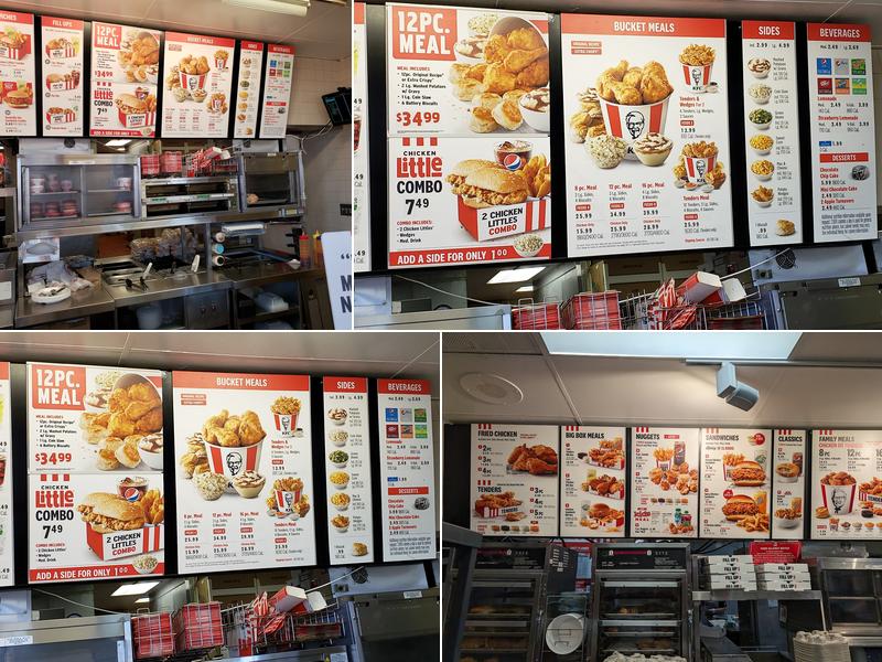 KFC Menu