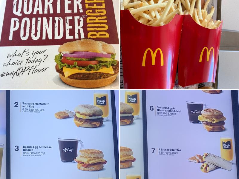 McDonald's Menu