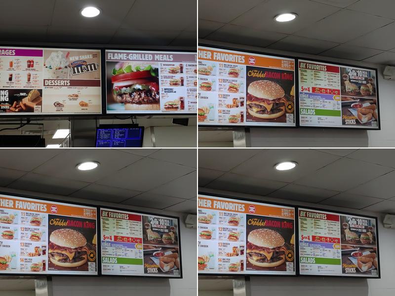 Burger King Menu