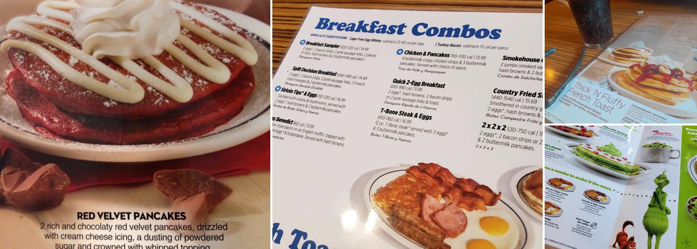 IHOP Menu