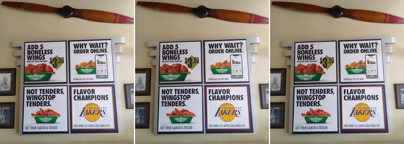 Wingstop Menu