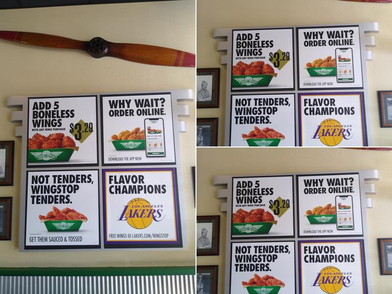 Wingstop Menu