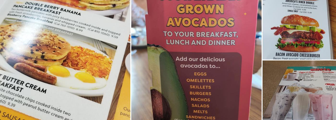 Denny's Restaurant Menu