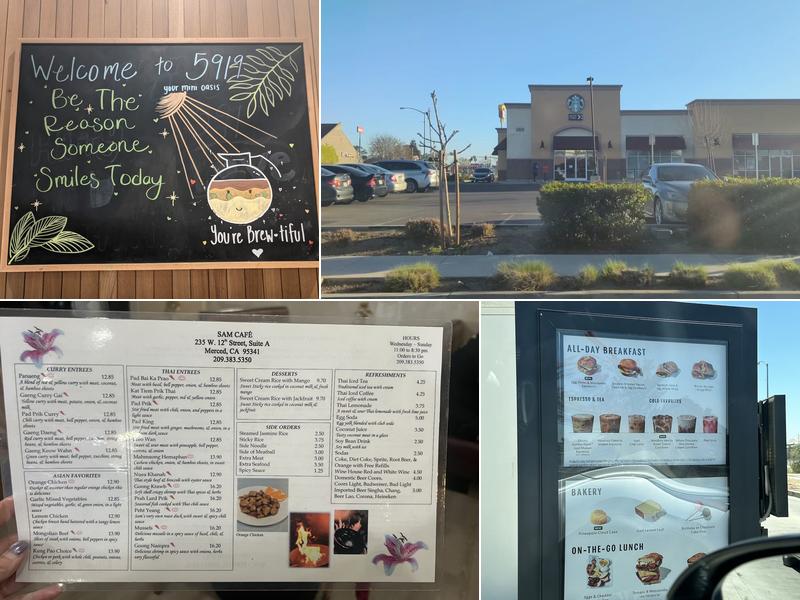Starbucks Coffee Company Menu