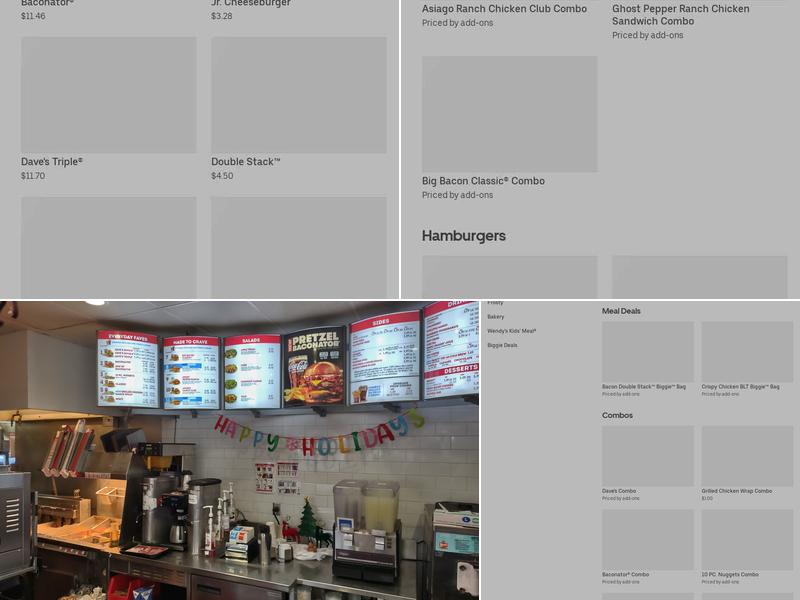 Wendy's Menu