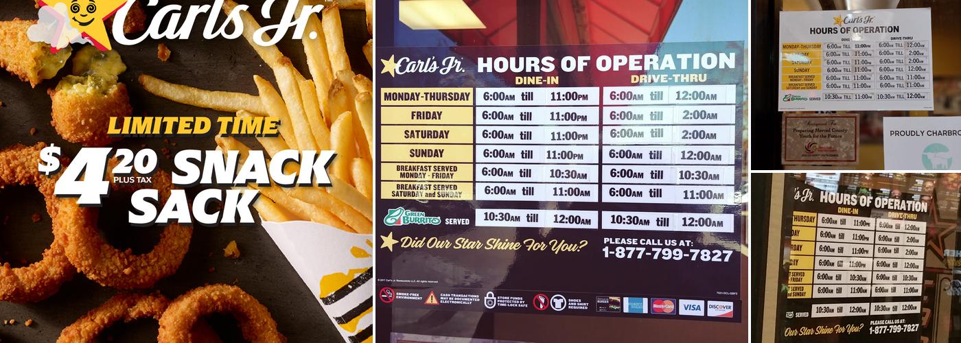 Carl’s Jr. Menu