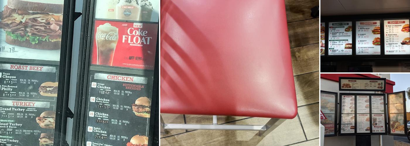 Arby's Menu