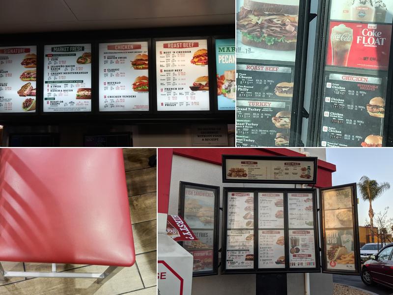Arby's Menu