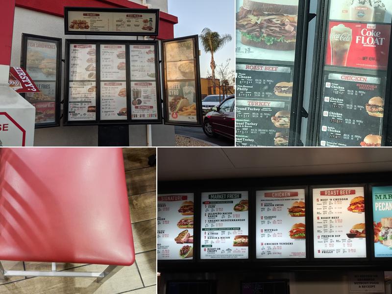Arby's Menu