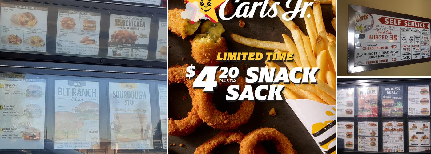Carl’s Jr. Menu
