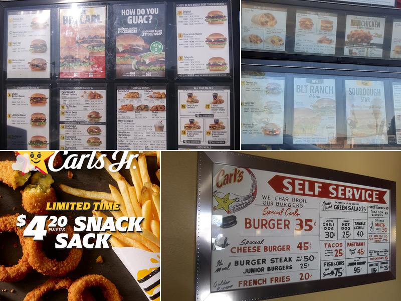 Carl's Jr. Menu