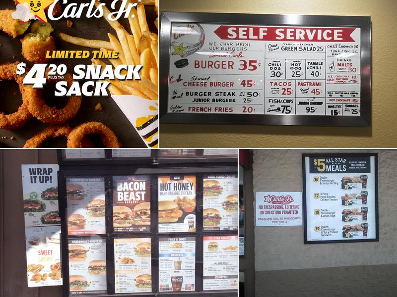 Carl’s Jr. Menu