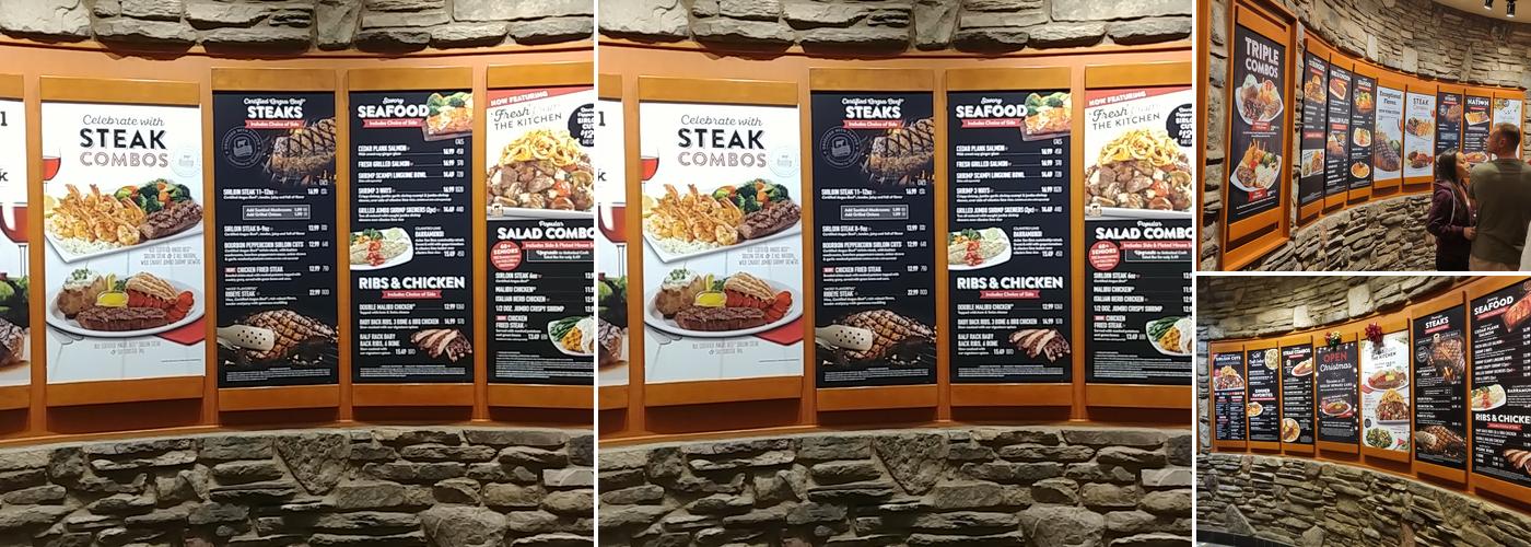 Sizzler Menu