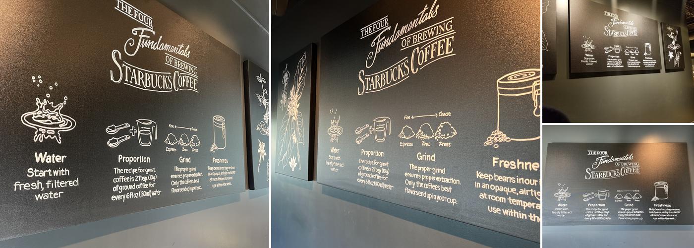 Starbucks Coffee Company Menu