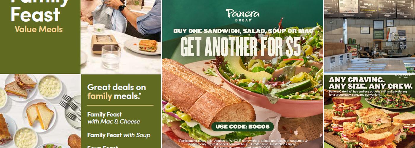 Panera Bread Menu