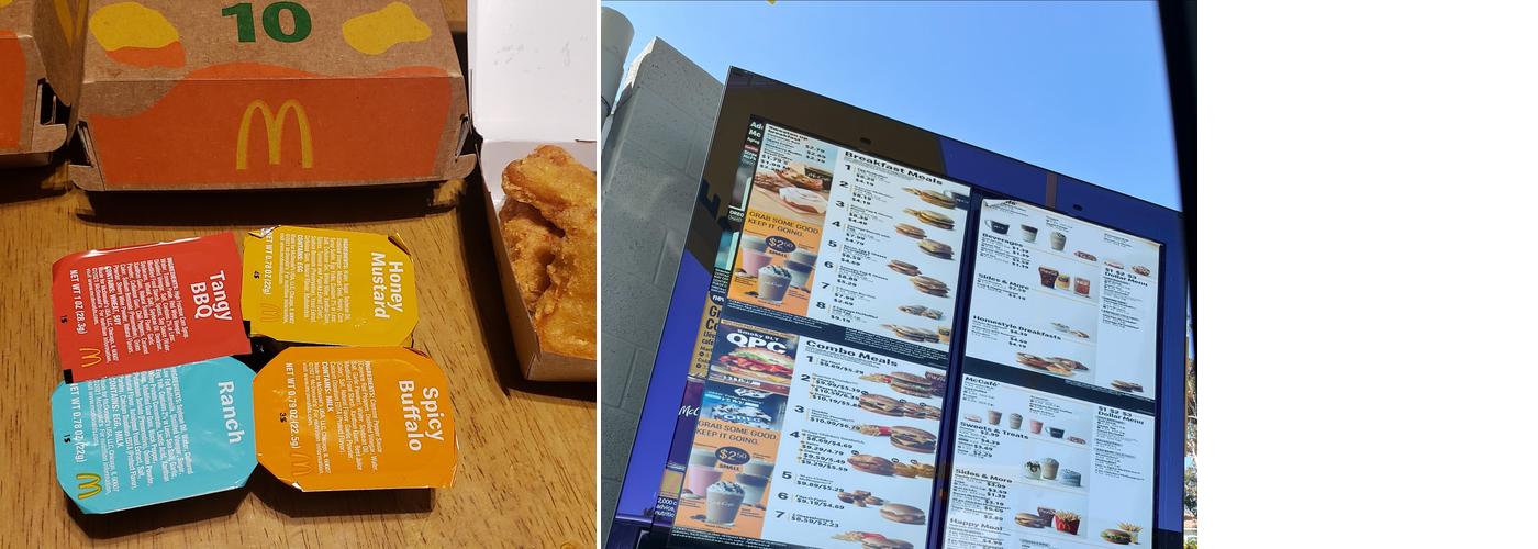 McDonald's Menu