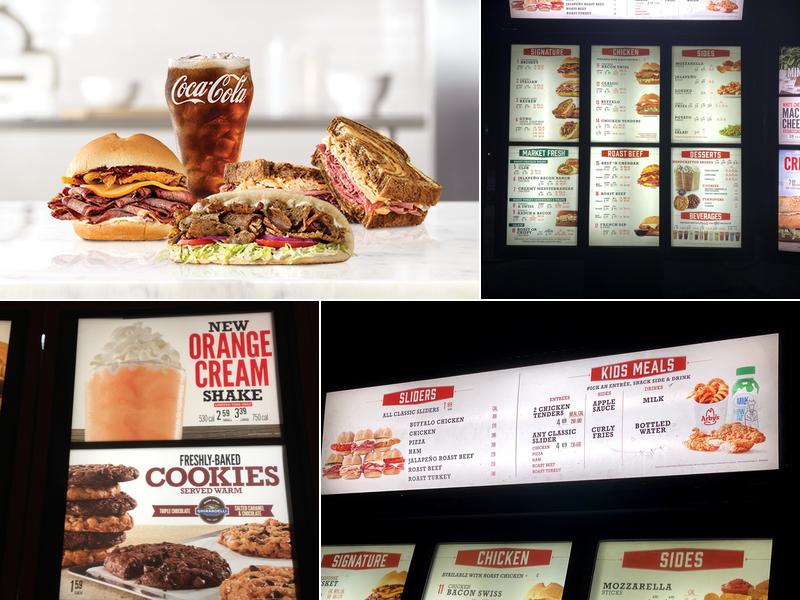 Arby's Menu