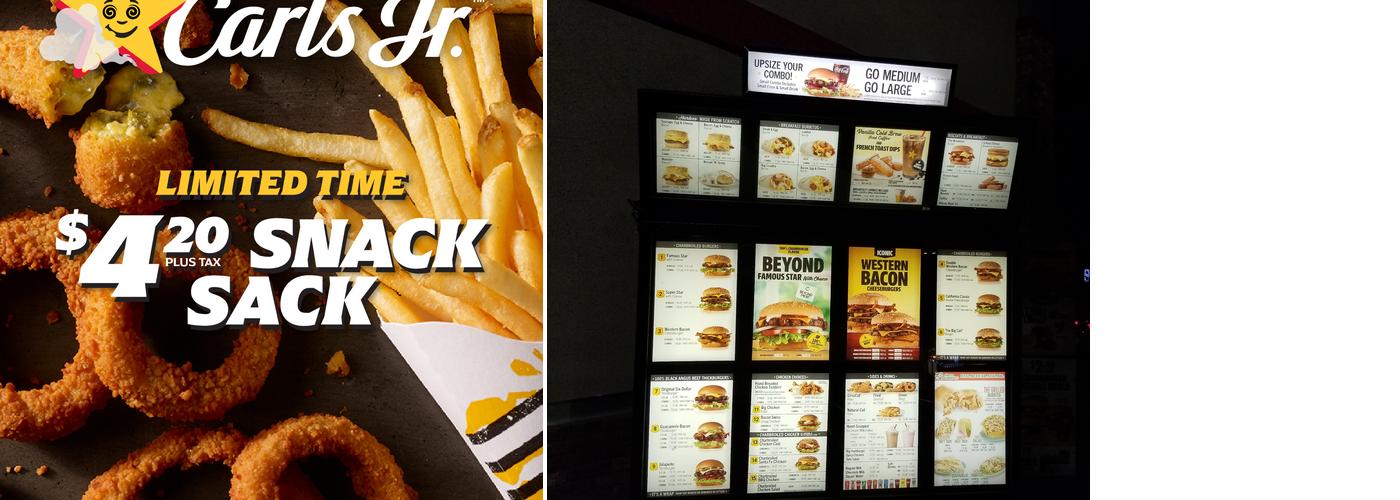 Carl’s Jr. Menu