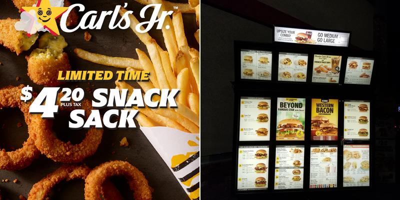 Carl’s Jr. Menu