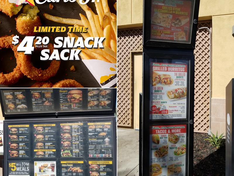Carl’s Jr. Menu