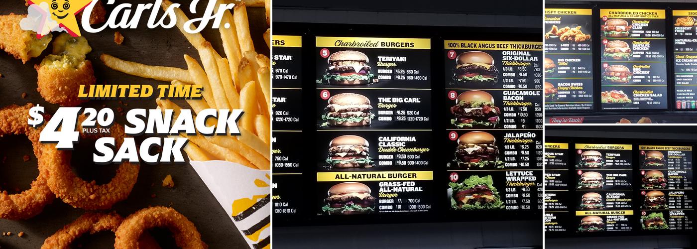 Carl’s Jr. Menu