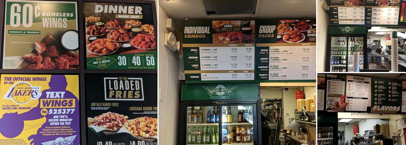 Wingstop Menu
