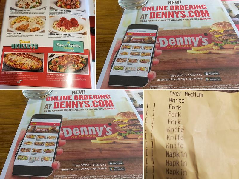 Denny's Menu