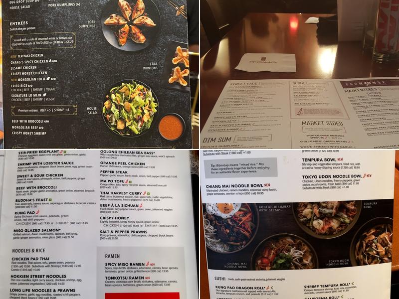 P.F. Chang's Menu