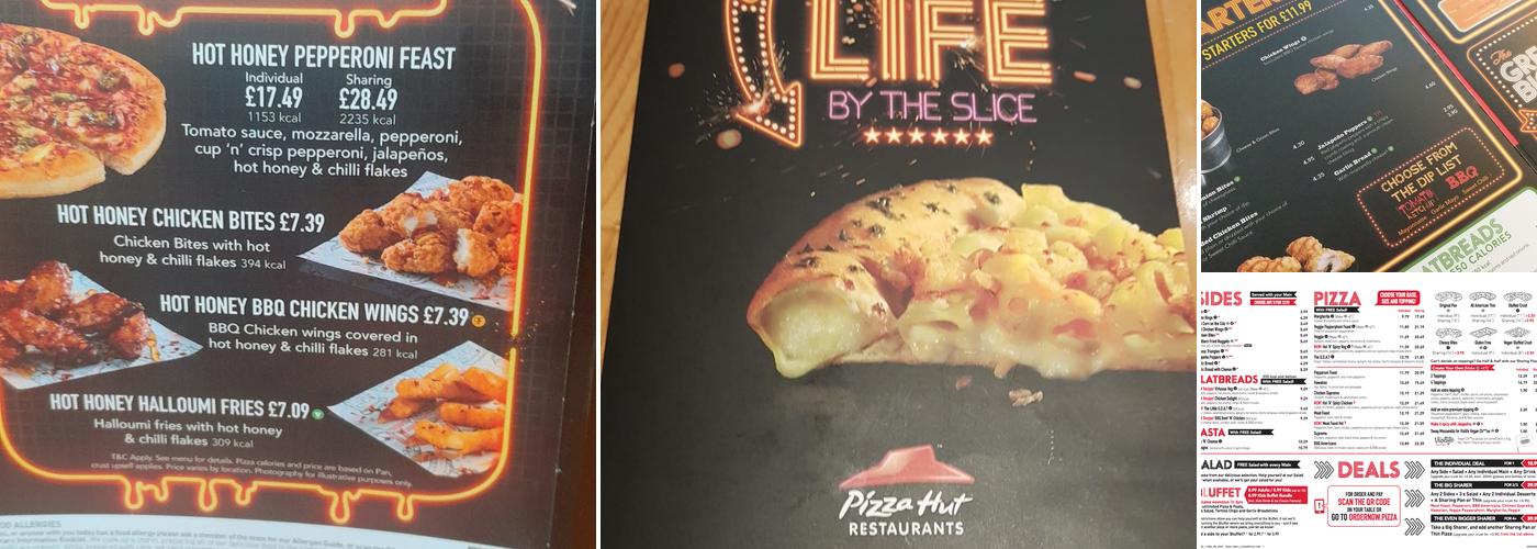 Pizza Hut Menu
