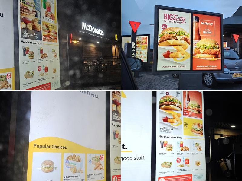 McDonald's Menu