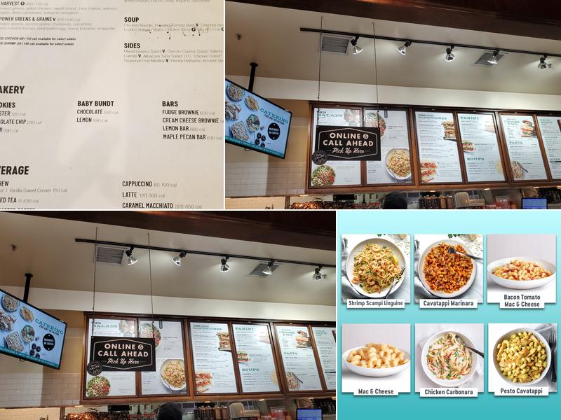 Corner Bakery Cafe Menu