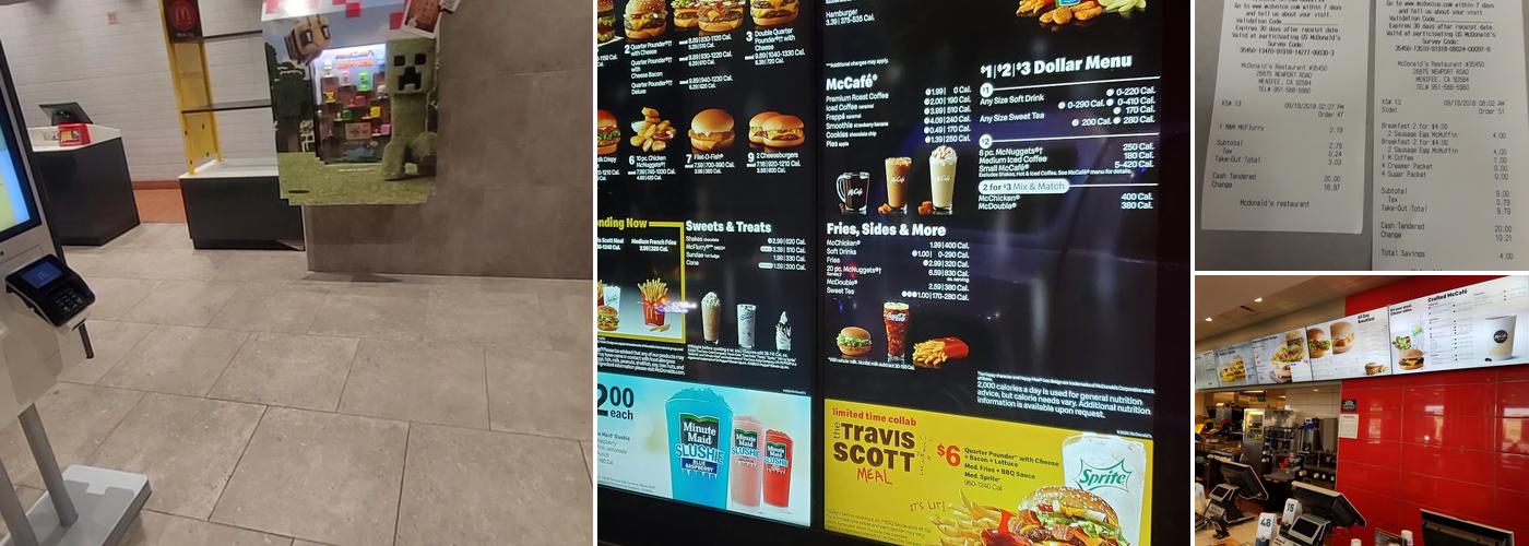 McDonald's Menu