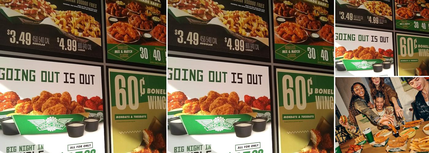 Wingstop Menu