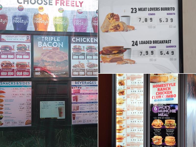 Jack In The Box Menu