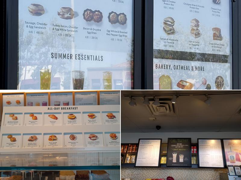 Starbucks Menu
