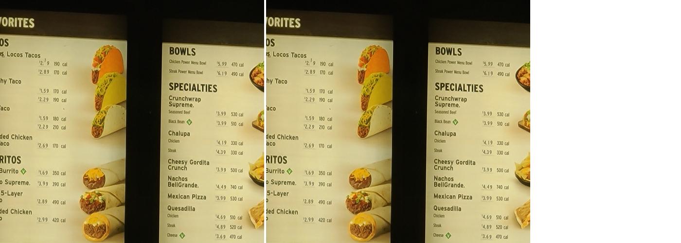 Taco Bell Menu