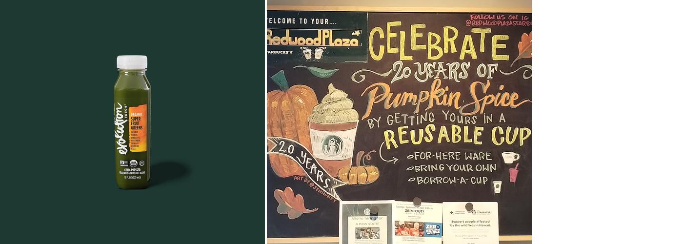 Starbucks Coffee Company Menu