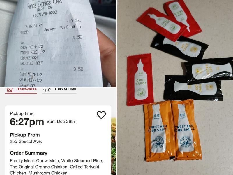 Panda Express Menu