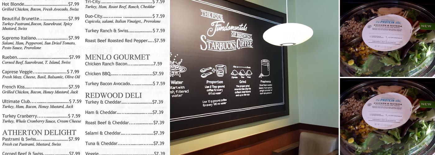 Starbucks Menu