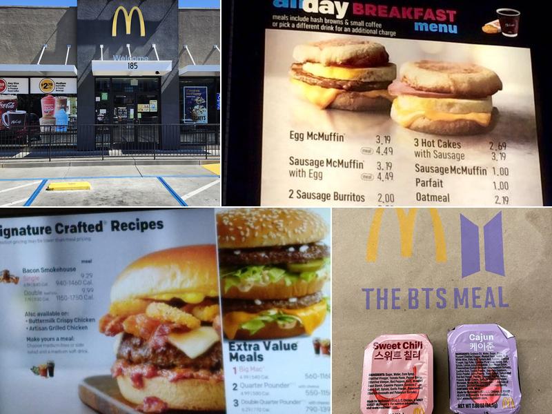 McDonald's Menu