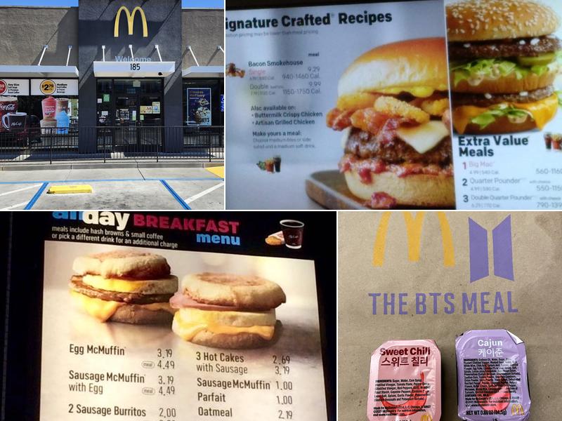 McDonald's Menu
