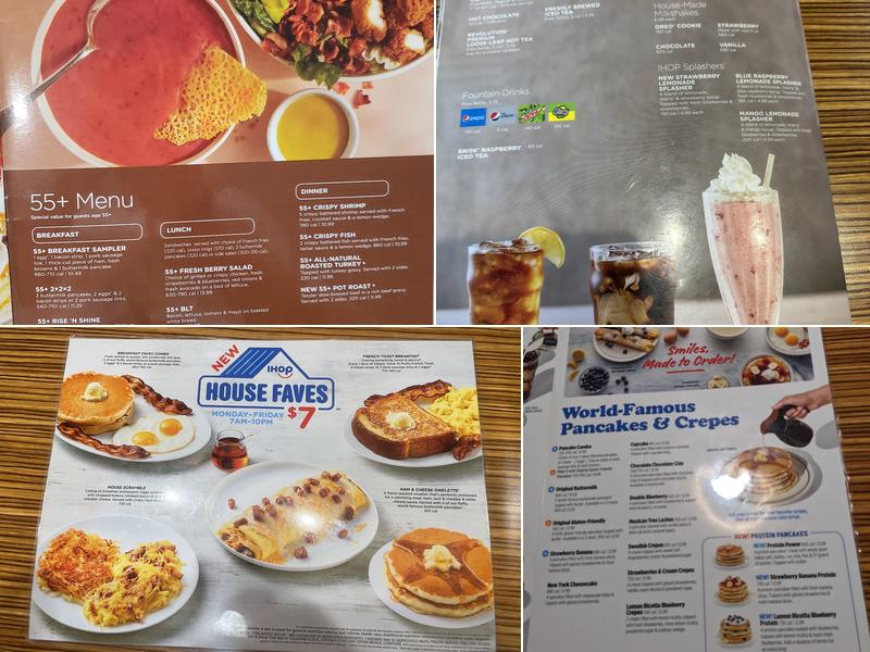 IHOP Menu