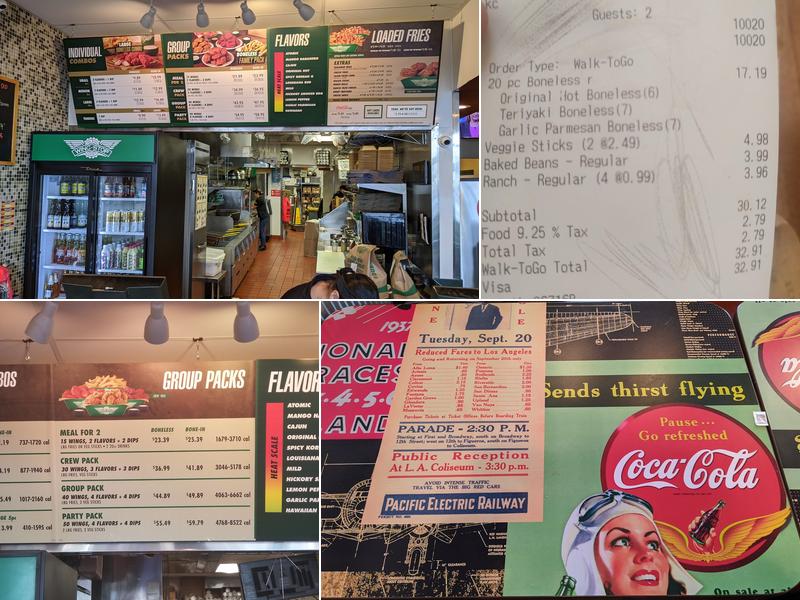 Wingstop Menu